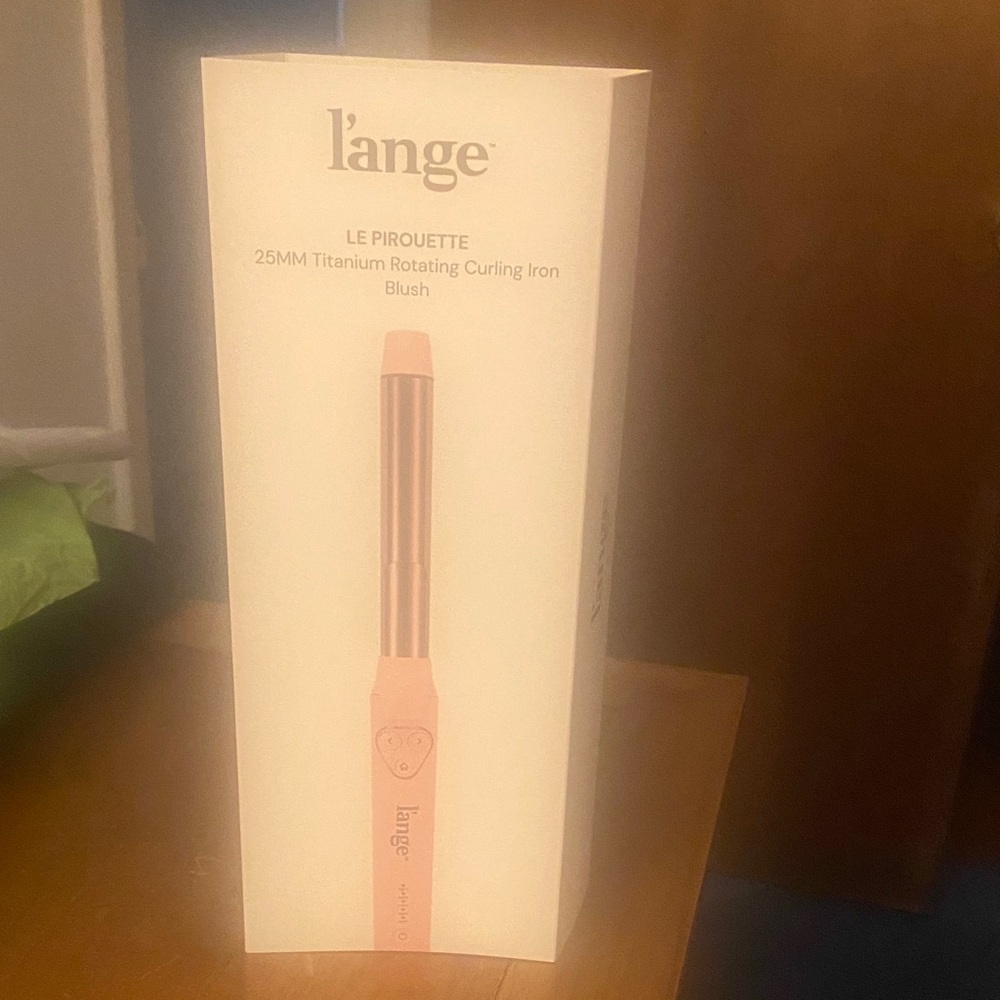 Lange Blush 25MM Titanium Curling Iron